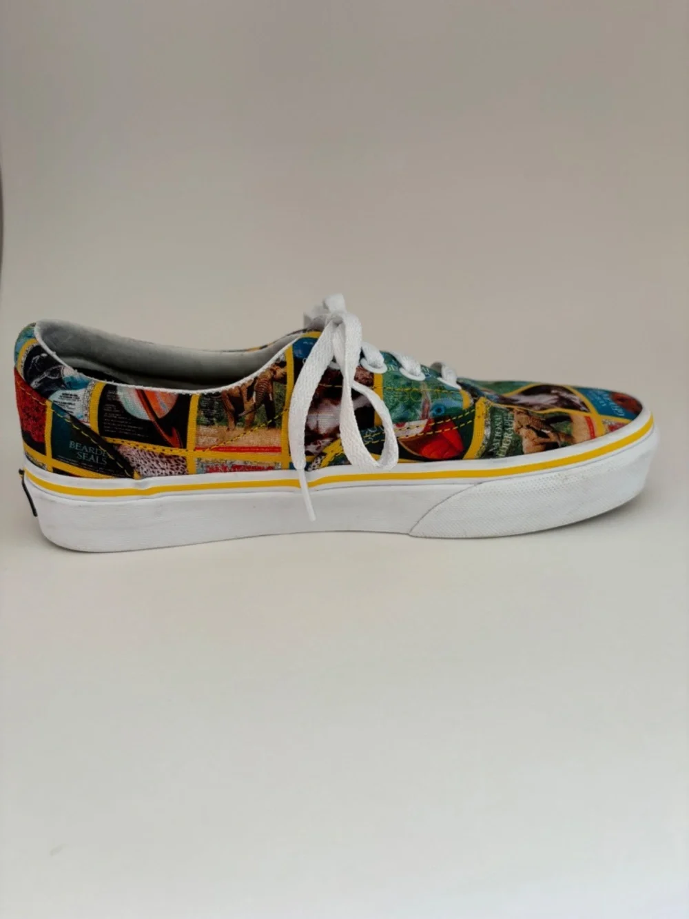 Vans Collab Canvas Sneaker Limited Edition National Geographic Women